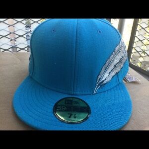 New Era 10 Deep Last of a Dying Breed Feather Blue sz 7 7/8